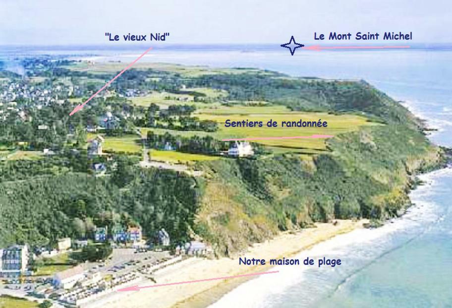 "Le Vieux Nid" Villa Carolles Exterior photo